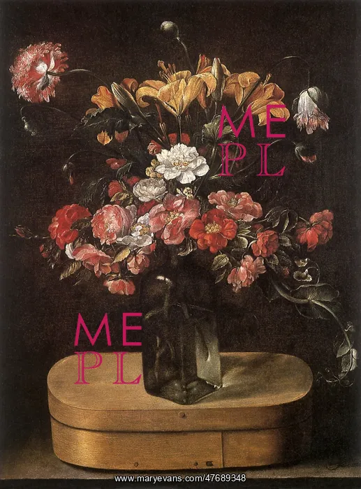  : Bouquet on Wooden BoX