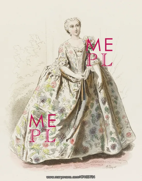 : Bourgeois Lady 1740 : Bourgeois Lady 1740