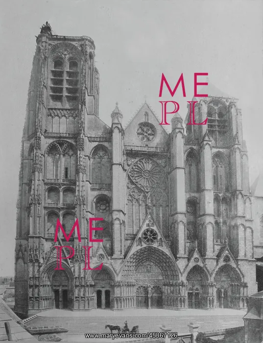: Bourges Cathedral, Bourges, Centre Val de Loire, France : Bourges Cathedral, Bourges, Centre Val de Loire, France