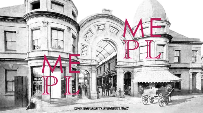  : Bournemouth, the Arcade c1871
