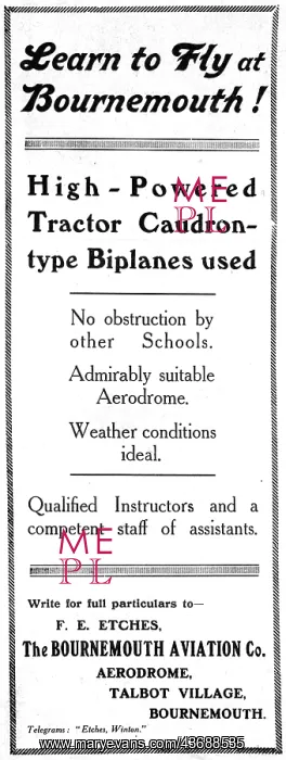 : Bournemouth Aviation - Flying School. Caudron Aircraft : Bournemouth Aviation - Flying School. Caudron Aircraft