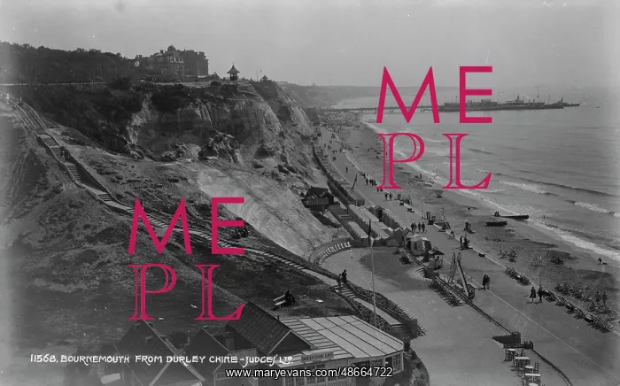  : Bournemouth from Durley Chine