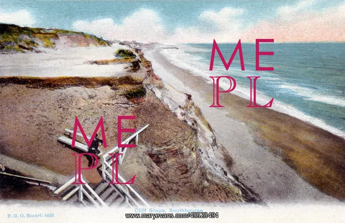  : Bournemouth. Southbourne, Cliff steps