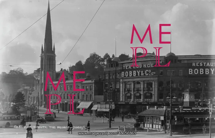 : Bournemouth Square in 1931 : Bournemouth Square in 1931