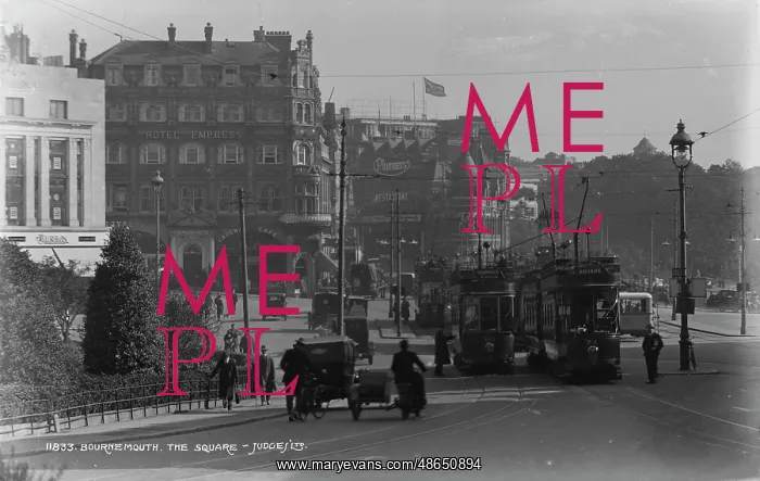 : Bournemouth Square in the Past : Bournemouth Square in the Past