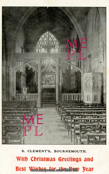 : Bournemouth, St Clement's Church : Bournemouth, St Clement's Church