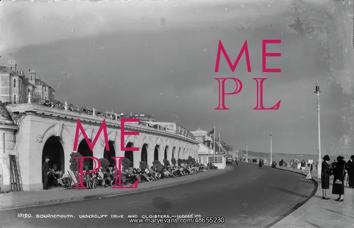: Bournemouth Undercliff Drive and Cloisters : Bournemouth Undercliff Drive and Cloisters