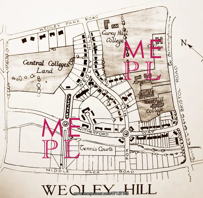  : Bournville Village plan