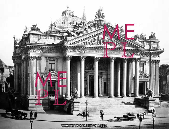  : The Bourse, Brussels, Victorian period