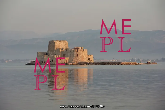 : Bourtzi Castle, Nauplion, Greece : Bourtzi Castle, Nauplion, Greece