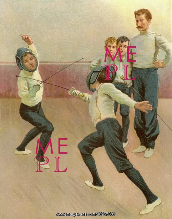  : A Bout with the Foils, Boys Fencing Class
