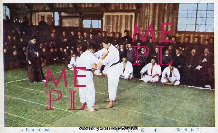  : A bout of judo, Tokyo, Japan