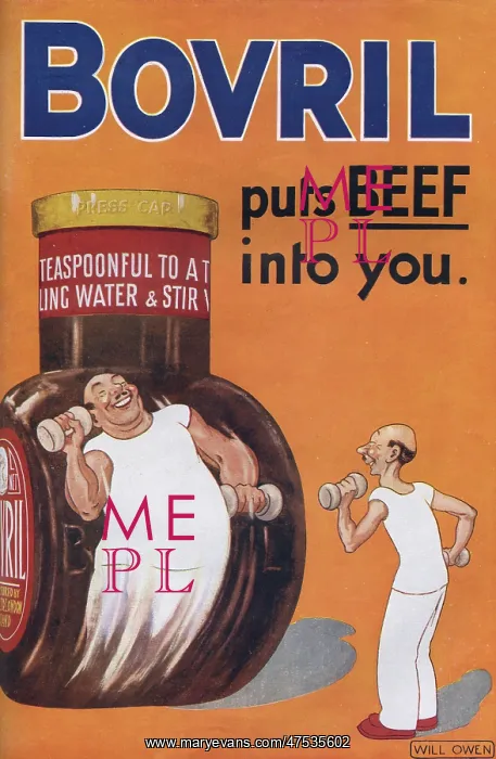 : Bovril advertisement : Bovril advertisement