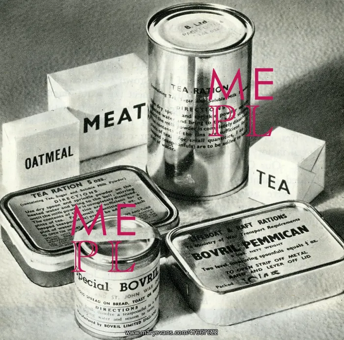 : Bovril and Pemmican products, WW2 : Bovril and Pemmican products, WW2