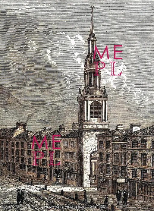 : BOW CHURCH 1750 : BOW CHURCH 1750