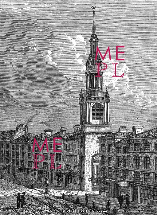 : BOW CHURCH 1750 : BOW CHURCH 1750
