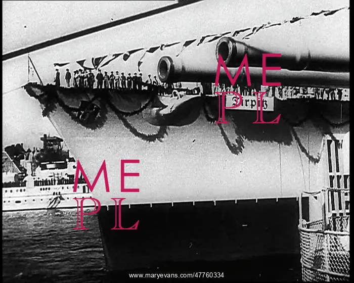 : The Bow of the German Battleship Tirpitz : The Bow of the German Battleship Tirpitz