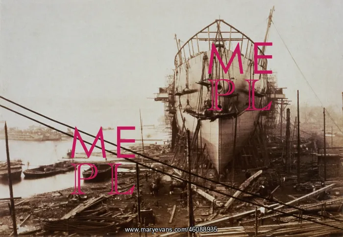 : Bow of ?Great Eastern : Bow of ?Great Eastern