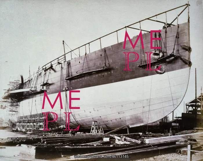 : Bow of the ?Great Eastern? steamship : Bow of the ?Great Eastern? steamship