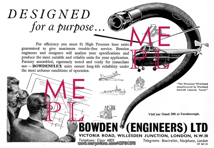 : Bowdenflex High Pressure Hose Units For Aircraft Systems : Bowdenflex High Pressure Hose Units For Aircraft Systems