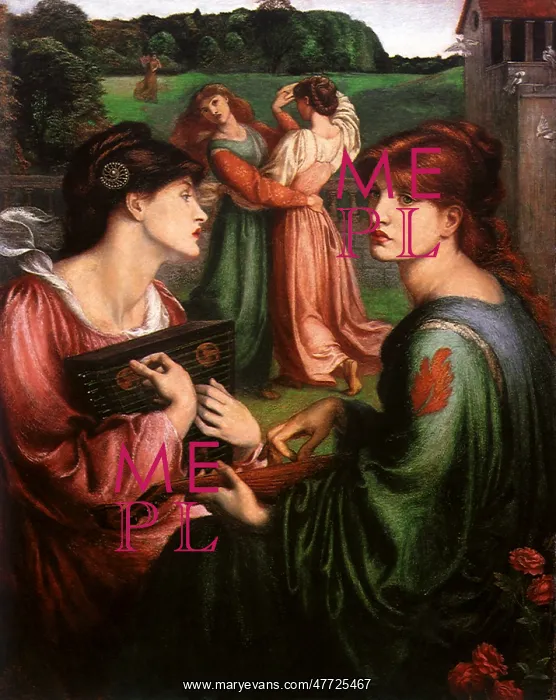 : The Bower Meadow, by D G Rossetti : The Bower Meadow, by D G Rossetti