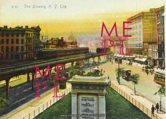  : The Bowery, New York