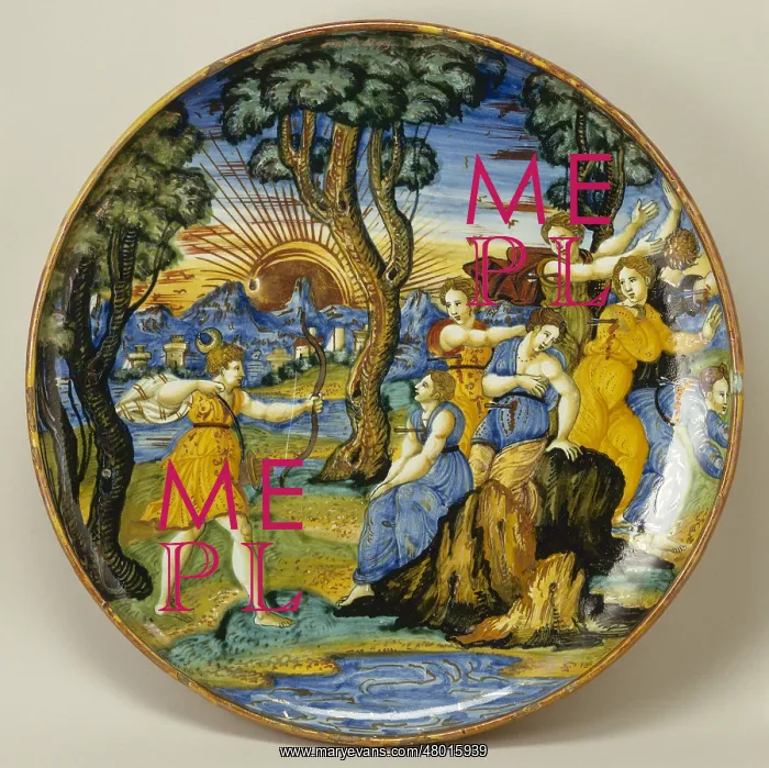 : Bowl: Niobe's daughters : Bowl: Niobe's daughters