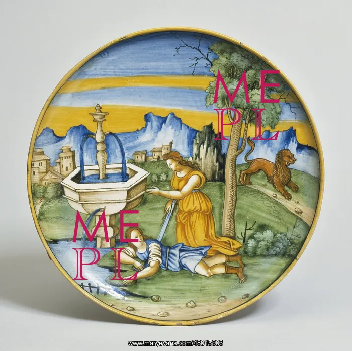 : Bowl: Pyramus and Thisbe : Bowl: Pyramus and Thisbe