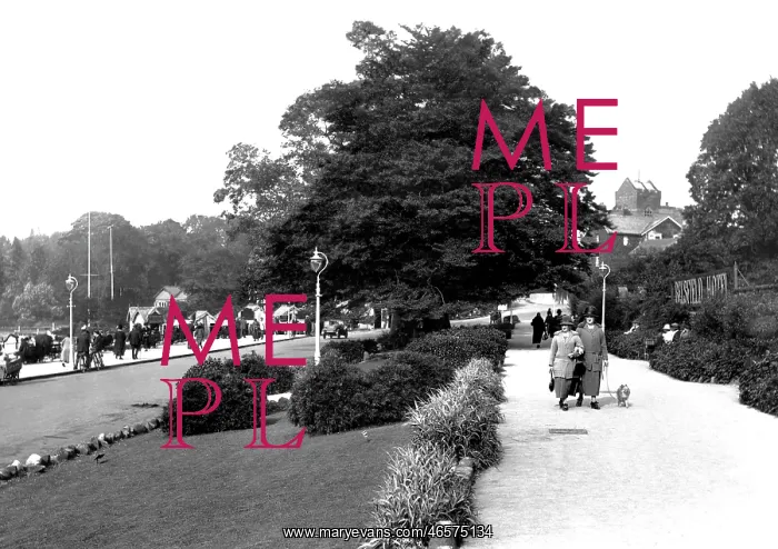  : Bowness-on-Windermere, the Promenade 1925