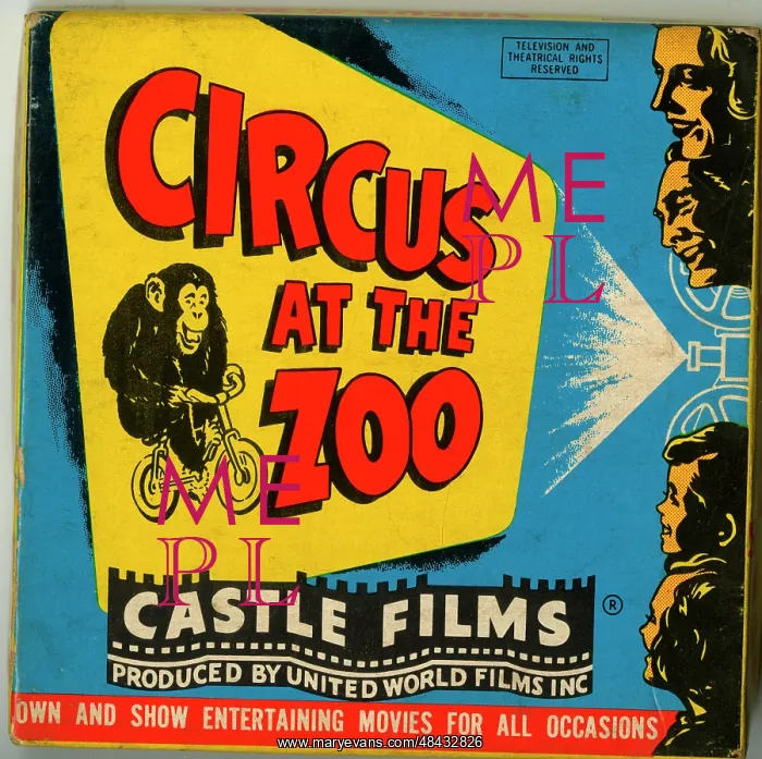  : Box cover design, Circus at the Zoo