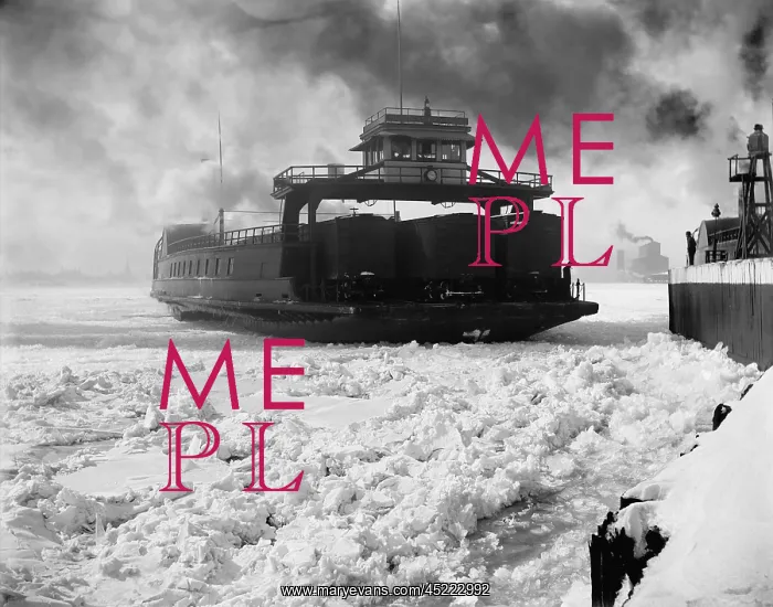 : Boxcar ferry of the Michigan Central Railroad ? : Boxcar ferry of the Michigan Central Railroad ?