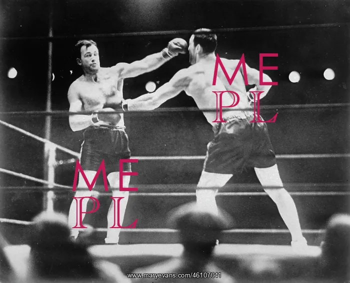 : The boxer Jack Sharkey (left) and : The boxer Jack Sharkey (left) and