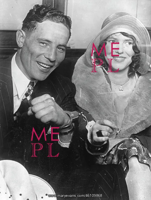 : The boxer Max Baer with his former fiancee : The boxer Max Baer with his former fiancee