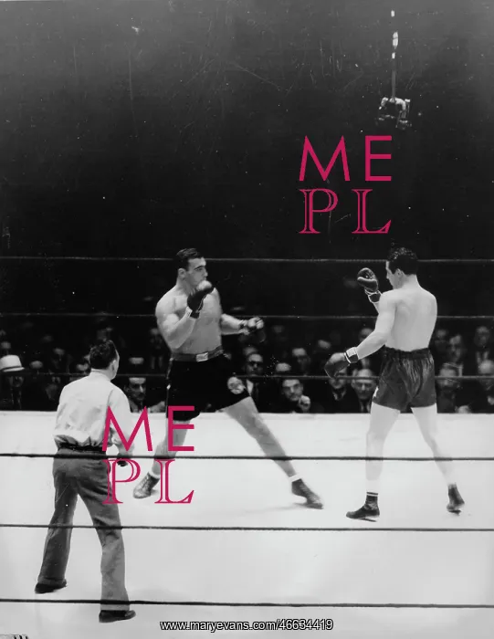 : The boxer Primo Carnera and Max Baer : The boxer Primo Carnera and Max Baer