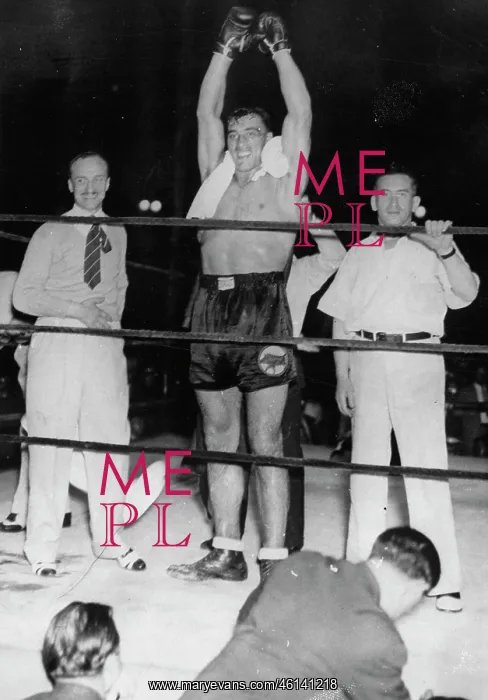 : The boxer Primo Carnera won the world : The boxer Primo Carnera won the world