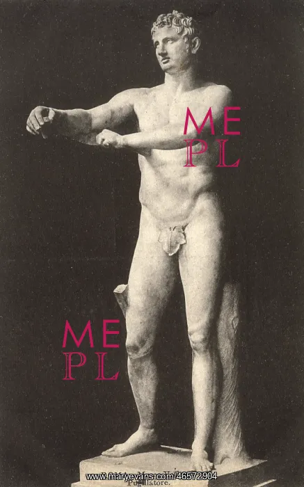  : A Boxer (Pugillatore) - Statue in the Vatican Museum