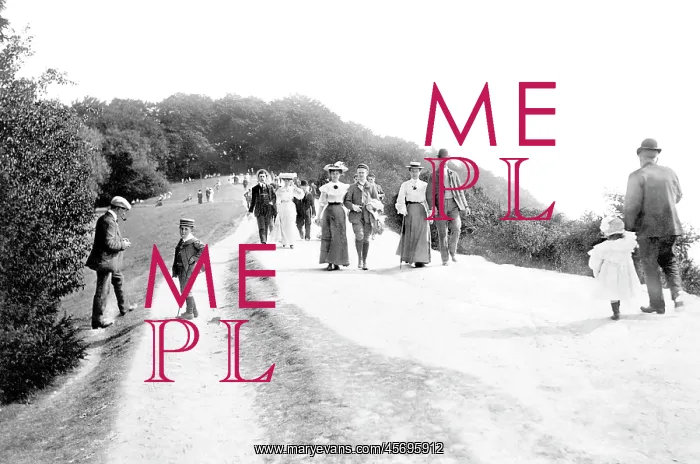  : Boxhill, on Bank Holiday 1906