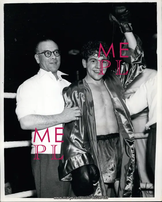 : Boxing. Oct. 10, 1954 - BOXING AT HARRINGAY, JAKE TULI DAI DOWER : Boxing. Oct. 10, 1954 - BOXING AT HARRINGAY, JAKE TULI DAI DOWER