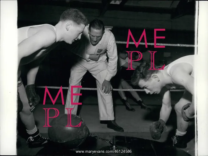 : Boxing. Jul. 11, 1928 - Their Trainer is blind : Boxing. Jul. 11, 1928 - Their Trainer is blind