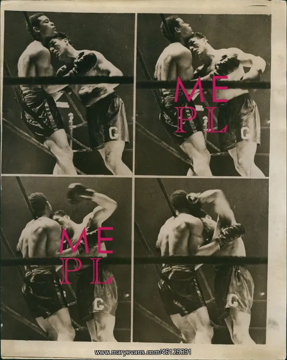 : Boxing. Feb. 02, 1940 - Manhandling The Champion : Boxing. Feb. 02, 1940 - Manhandling The Champion