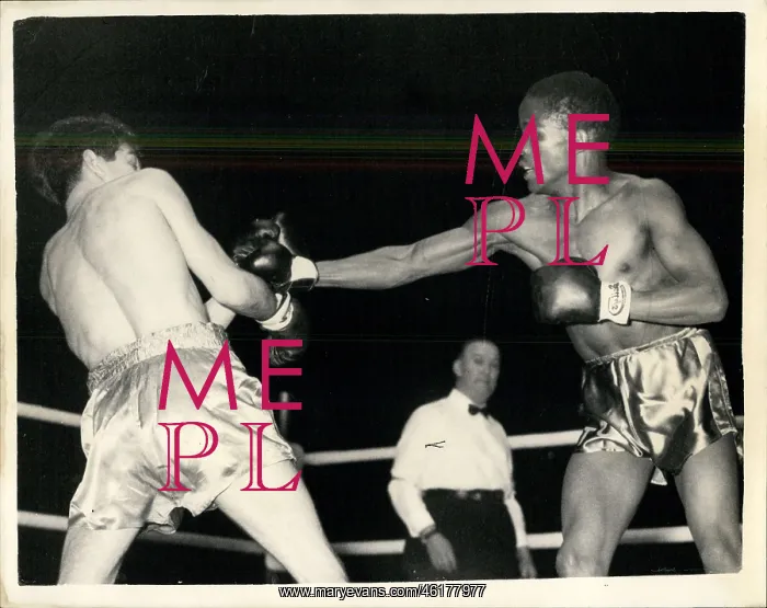 : Boxing. Oct. 19, 1954 - Boxing at Harringay : Boxing. Oct. 19, 1954 - Boxing at Harringay