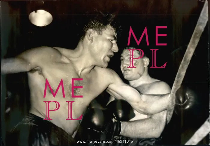 : Boxing. Nov. 11, 1955 - Mols French Heavyweight Champ : Boxing. Nov. 11, 1955 - Mols French Heavyweight Champ