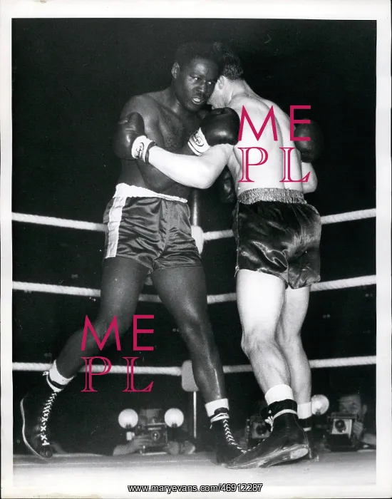 : Boxing. Mar. 03, 1956 - Ezzard Charles Disqualified : Boxing. Mar. 03, 1956 - Ezzard Charles Disqualified
