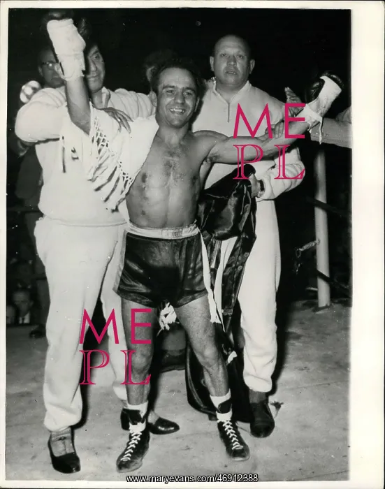 : Boxing. Nov. 01, 1955 - New European Bantamweight Champion Is Deaf And Dumb : Boxing. Nov. 01, 1955 - New European Bantamweight Champion Is Deaf And Dumb