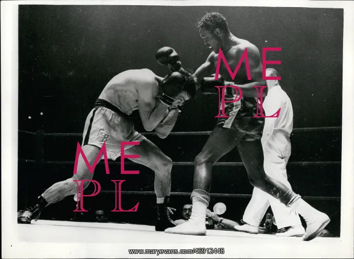 : Boxing. Mar. 03, 1956 - Kid Gavilan In Another Fight Row In Paris : Boxing. Mar. 03, 1956 - Kid Gavilan In Another Fight Row In Paris