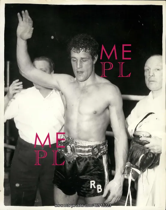 : Boxing. Mar. 14, 1956 - Ron Barton - The new champ : Boxing. Mar. 14, 1956 - Ron Barton - The new champ