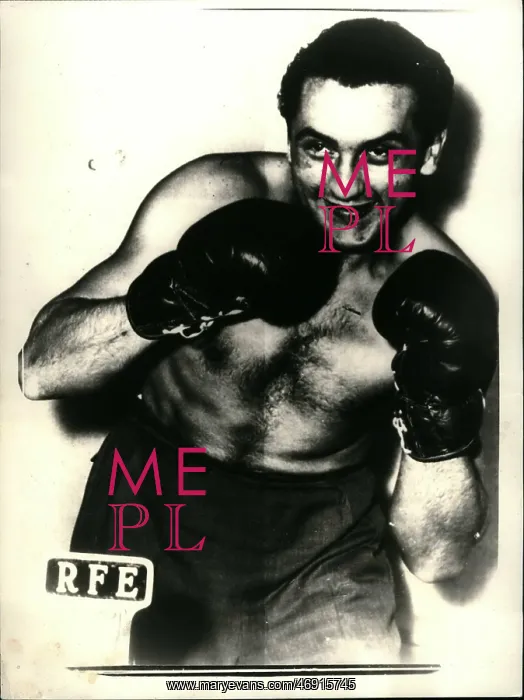  : Boxing. Dec. 12, 1955 - He became a boxer so that he could escape from his native Poland