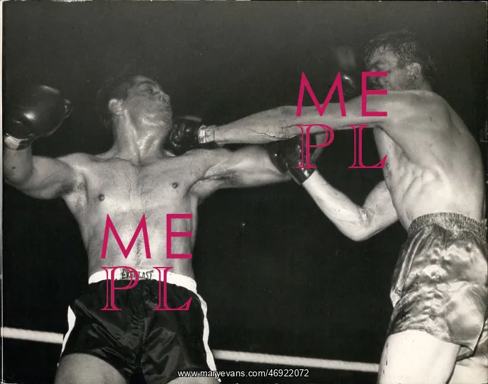 : Boxing. Oct. 10, 1957 - Pastrano Wins: Wilie Pastrano, New Orleans, U.S.A : Boxing. Oct. 10, 1957 - Pastrano Wins: Wilie Pastrano, New Orleans, U.S.A