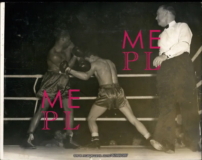 : Boxing. Dec. 12, 1956 - Nina Valdes of Cuba scored a technical knockout : Boxing. Dec. 12, 1956 - Nina Valdes of Cuba scored a technical knockout