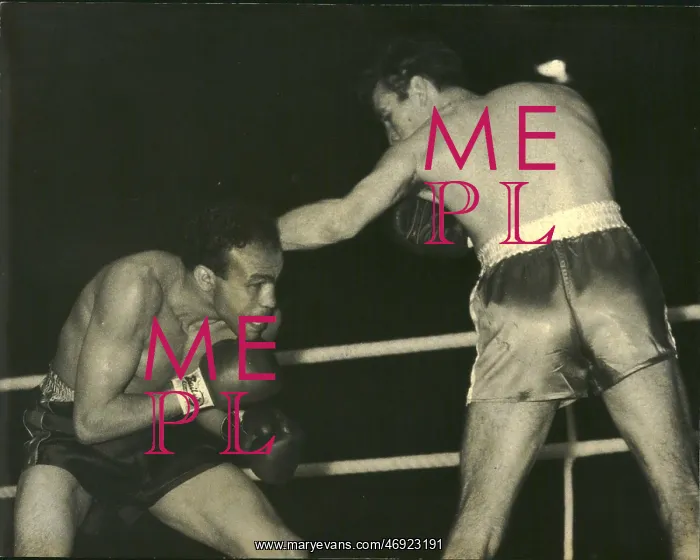 : Boxing. Oct. 10, 1957 - Waterman wins: Peter Waterman, British Welterweight Champion, : Boxing. Oct. 10, 1957 - Waterman wins: Peter Waterman, British Welterweight Champion,